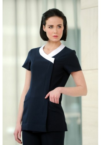 lacivert hemşire forması (0095)